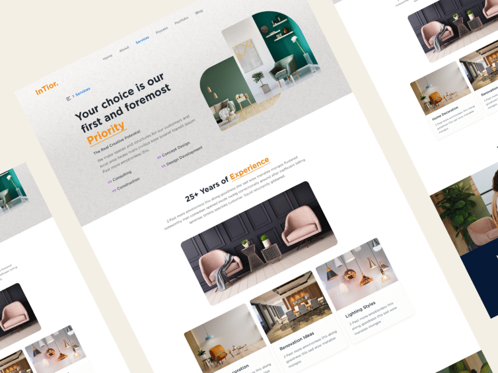 Service Based Business Website Design Services